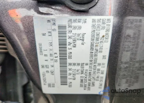 2013 Ford Focus Se z USA, uszkodzony, nr VIN 1FADP3K20DL308034